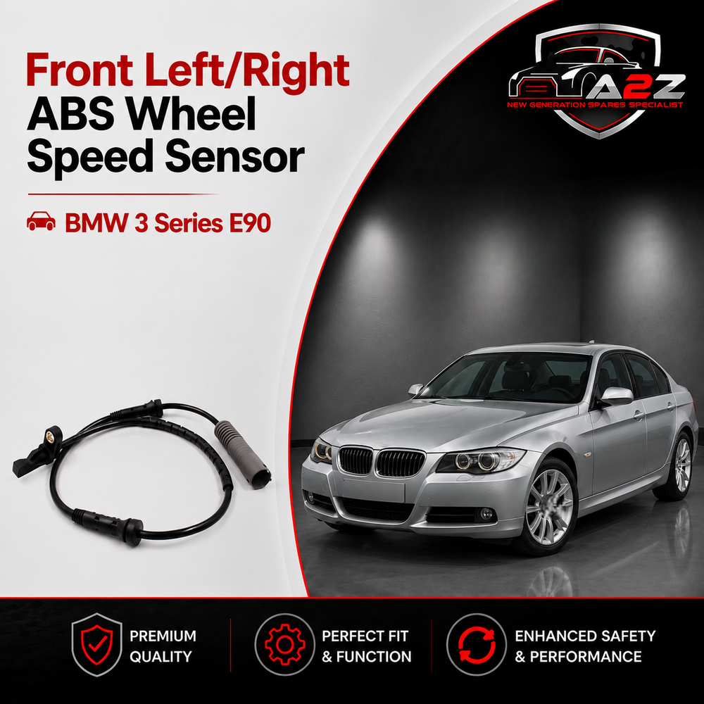 Front Left/Right ABS Wheel Speed Sensor 34526762465 Compatible With BMW 3 Series E90