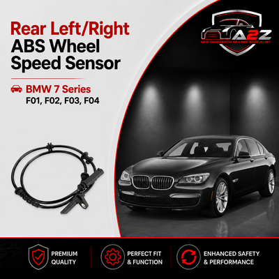 Rear Left/Right ABS Wheel Speed Sensor 34526775864 Compatible With BMW 7 Series F01, F02, F03, F04