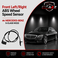 Front Left/Right ABS Wheel Speed Sensor 2229050800 2229059605 A2229050800 A2229059605 Compatible With MERCEDES-BENZ S-CLASS W222