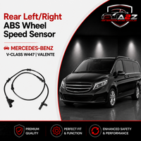 Rear Left/Right ABS Wheel Speed Sensor 4479050101 4479051503 4479056802 4479059501 A4479050101 A4479059501 A4479051503 A4479056802 Compatible With MERCEDES-BENZ V-CLASS W447 | VALENTE