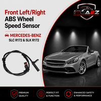 Front Left/Right ABS Wheel Speed Sensor 1725400017 1729056101 A1725400017 A1729056101 Compatible With MERCEDES-BENZ SLC R172  & SLK R172