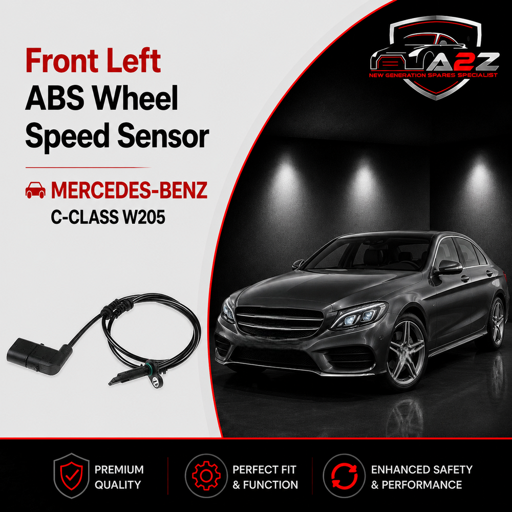 Front Left ABS Wheel Speed Sensor 2059058103 A2059058103 Compatible With MERCEDES-BENZ C-CLASS W205