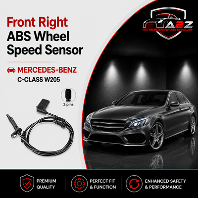 Front Right ABS Wheel Speed Sensor 2059058003 A2059058003 Compatible With MERCEDES-BENZ C-CLASS W205