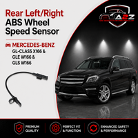 Rear Left/Right ABS Wheel Speed Sensor 1665400317 1669052701 1669054102 A1665400317 A1669052701 A1669054102 Compatible With MERCEDES-BENZ GL-CLASS X166 & GLE W166 & GLS W166