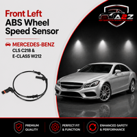 Front Left ABS Wheel Speed Sensor A2129050701 2129050701 2129053303 A2129053303 Compatible With MERCEDES-BENZ CLS C218 & E-CLASS W212