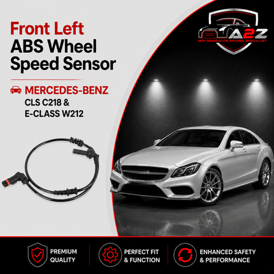Front Left ABS Wheel Speed Sensor 2125400117 2129050200 A2125400117 A2129050200 Compatible With MERCEDES-BENZ CLS C218 & E-CLASS W212