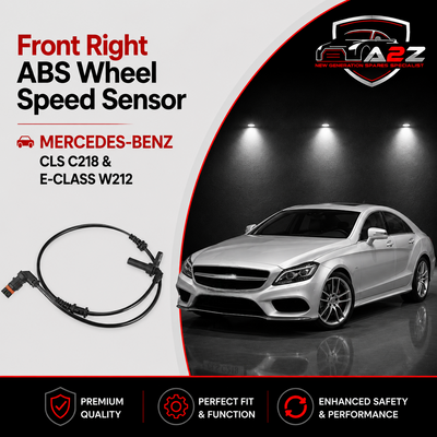Front Right ABS Wheel Speed Sensor 2125400217 2129050300 A2125400217 A2129050300 Compatible With MERCEDES-BENZ CLS C218 & E-CLASS W212