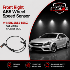 Front Right ABS Wheel Speed Sensor 2125400217 2129050300 A2125400217 A2129050300 Compatible With MERCEDES-BENZ CLS C218 & E-CLASS W212