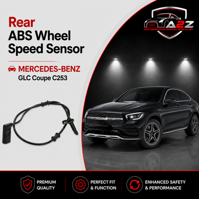 Rear ABS Wheel Speed Sensor 2539052500 A2539052500 Compatible With MERCEDES-BENZ GLC Coupe C253