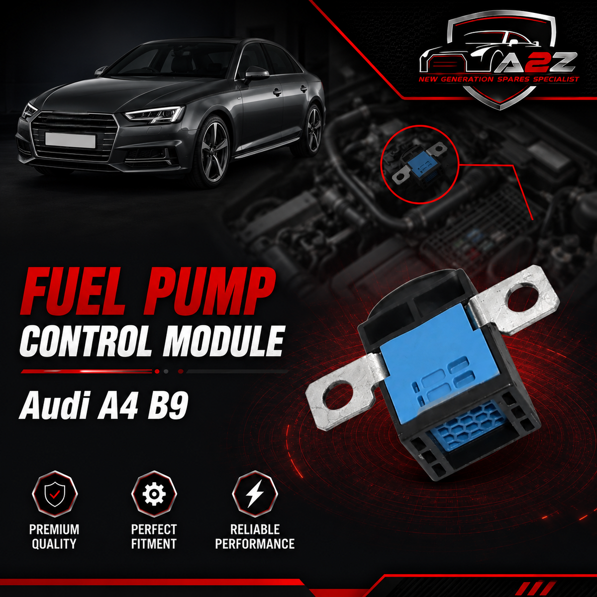 Battery protector Fuse 8W0915519 Compatible With Audi A4 B9