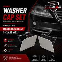 Washer Cover Cap Left 2218801305 Right 2218801405 Compatible With Mercedes Benz S-CLASS  W221