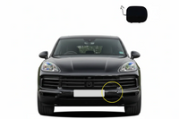 Front Bumper Tow Towing Cap Cover Hook Left 9Y0807155G2X Right 9Y0807156G2X Compatible with PORSCHE CAYENNE 2020