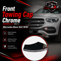 Front Towing Cap Chrome A1678855502 Compatible With Mercedes Benz  GLE W167 Tag No.384