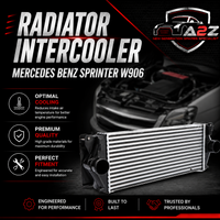 Radiator Intercooler 9065010201 Compatible With Mercedes Benz Sprinter W906