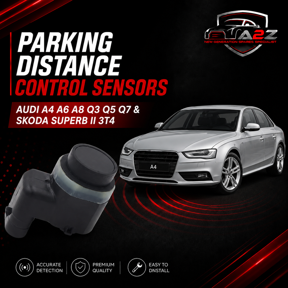 Parking Distance Control Sensors 4H0919275A Compatible With AUDI A4 A6 A8 Q3 Q5 Q7 &  SKODA SUPERB II 3T4 Tag-PS-18