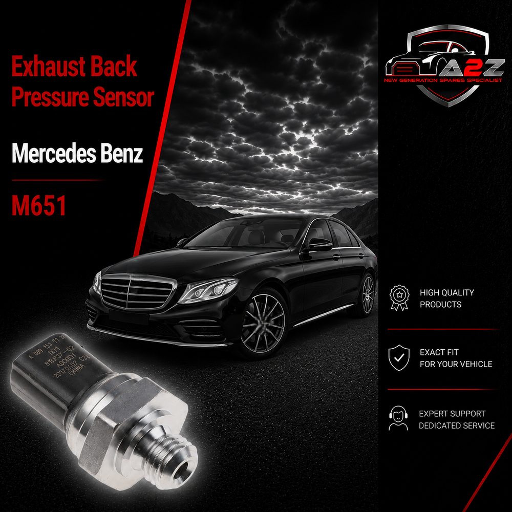 Exhaust Back Pressure Sensor 0091535128 Compatible With Mercedes Benz M651