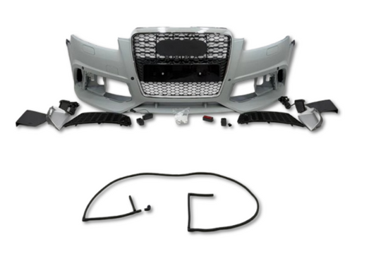 Front Bumper Kit Compatible With Audi A6 B8 To RS6  {2005-2012} FBK.9