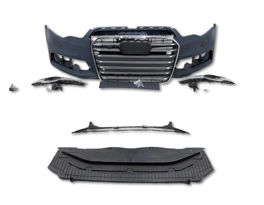 Front Bumper Kit Compatible With Audi A6 To S6  {2013-2015} FBK.10