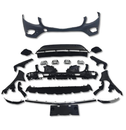 Front Bumper Kit 2538851101ZCWZW Compatible With MERCEDES W253 GLC To AMG {2016-2019} FBK.204