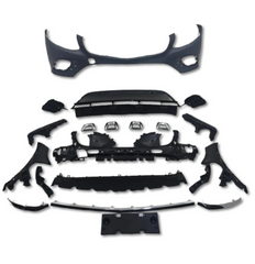 Front Bumper Kit 2538851101ZCWZW Compatible With MERCEDES W253 GLC To AMG {2016-2019} FBK.204