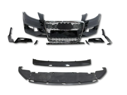 Front Bumper Kit Compatible With Audi A4 B8 To RS4  {2008-2012} FBK.8
