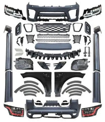 A To Z Compatible With Range Land Rover RR Sport L494 2014-2017 Upgrade Facelift Convert To 2018-2022 Svr Style Bodykit Bumper Headlight Taillight CC-5866 (Shipping Cost Not Included In Price)