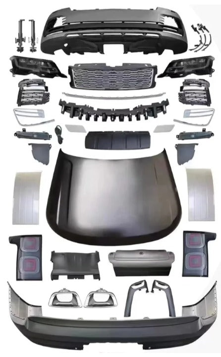 A To Z Compatible With Range Land Rover Vogue L405 2013-2017 Upgrade Facelift Convert To 2018-2022 Oe Bodykit Bumper Headlight Taillight Hood Grill CC-5838 (Shipping Cost Not Included In Price)