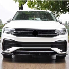 A To Z Compatible With Vw Volkswagen Tiguan 2021-2023 Upgrade Facelift Convert To R Line Style Front Bumper Bodykit CC-7239 (Shipping Cost Not Included In Price)