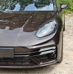 A To Z Compatible With Porsche Panamera 970 2009-2016 970.1970.2 Upgrade Facelift Convert To 2017 Turbo 7 Style Modified Bumper Headlights Bodykit Front CC-9832 (Shipping Cost Not Included In Price)
