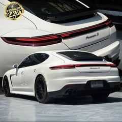 A To Z Compatible With Porsche Panamera 970 (2009-2016) 970.1970.2 Upgrade Facelift Convert To 2017 Turbo 7 Style Modified Bumper Headlights Taillight Bodykit Set CC-9834 (Shipping Cost Not Included In Price)
