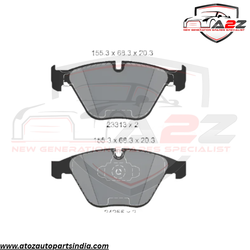Front Brake Pad 34112288859 2331301 P06055 Compatible With BMW 3 Series E90 F30 & X1 E84