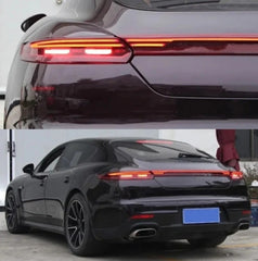 A To Z Compatible With Porsche Panamera 970 (2009-2016) 970.1970.2 Upgrade Facelift Convert To 2017 Turbo 7 Style Modified Bumper Headlights Taillight Bodykit Set CC-9834 (Shipping Cost Not Included In Price)