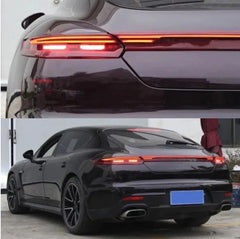 A To Z Compatible With Porsche Panamera 970 2009-2016 970.1970.2 Upgrade Facelift Convert To 2017 Turbo S Style Modified Bumper Taillight Bodykit Rear CC-9833 (Shipping Cost Not Included In Price)