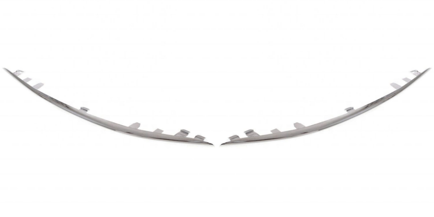 Front Left Bumper Chrome Left 2058851174 Right 2058851274 Compatible With Mercedes-Benz C-Class W205 (2015-2023) Tag No.273
