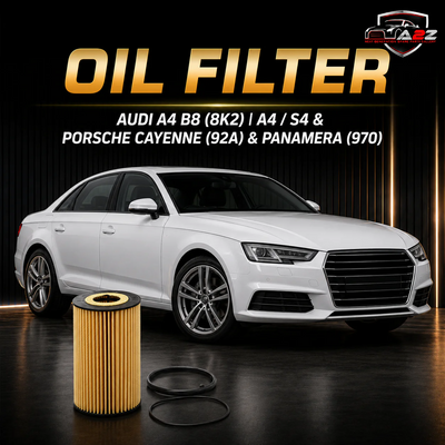 Oil Filter 06E198563 6E115466 6E115562 & E864H D184 & OX381D Compatible With AUDI A4 B8 (8K2) | A4 / S4 & PORSCHE CAYENNE (92A) & PANAMERA (970)  Tag 225