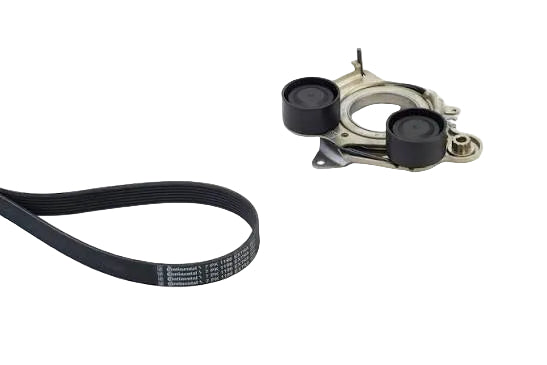 Multi Rib Belt Kit 7PK1196 7PK1196K1 Compatible With MERCEDES-BENZ C-CLASS (W205) E-CLASS (W213) GLC (X253) (CONTINENTAL)