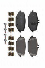 Rear Brake Pad Set 0004207303 Compatible With Mercedes Benz W206