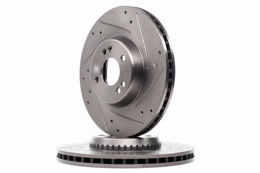 Front Brake Disc Set 2224200272 Compatible With Mercedes Benz W222 W217