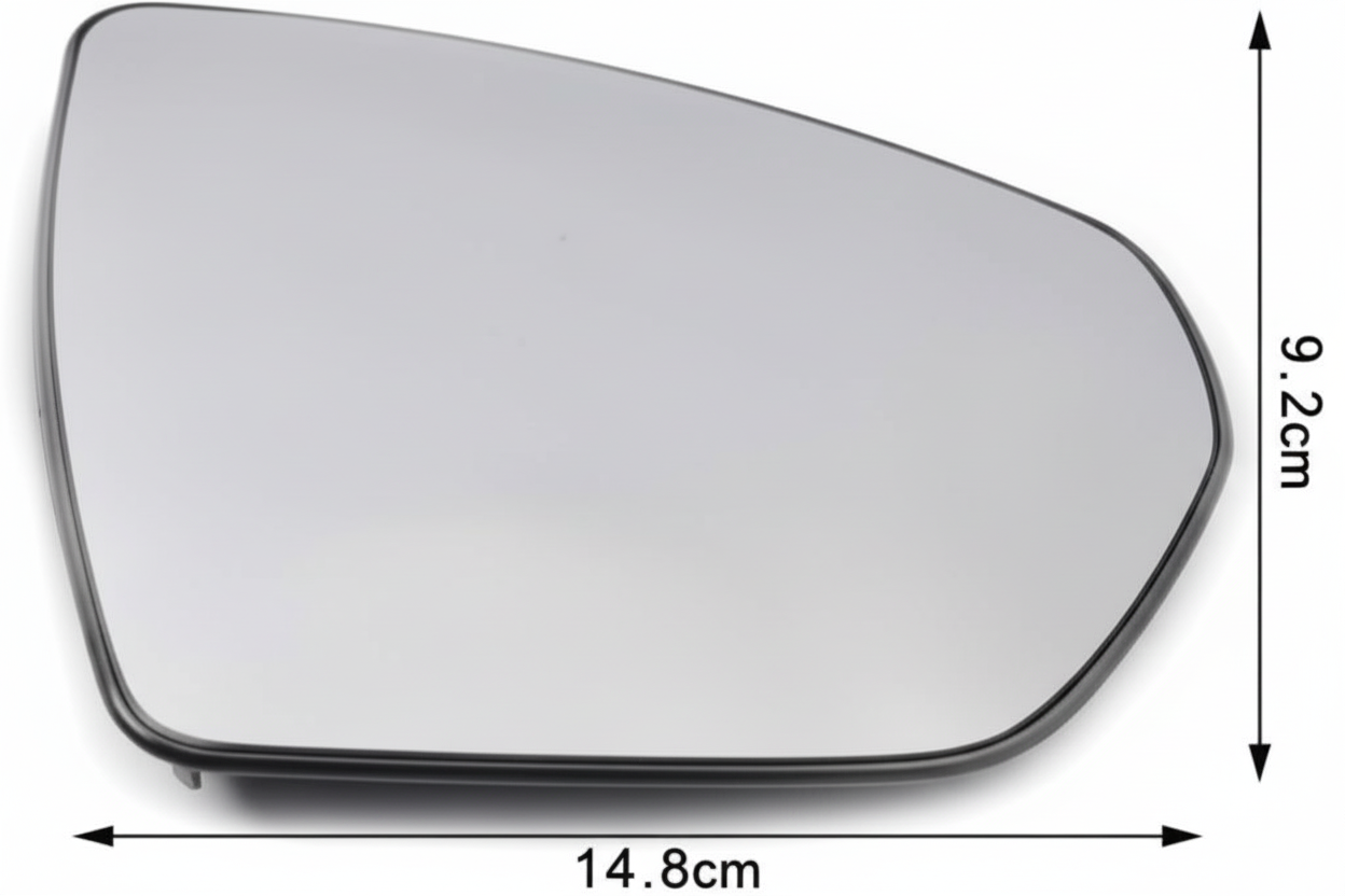 Side Mirror Glass Left LR025209 Compatible With RANGE ROVER EVOQUE (L538) (2011-19)