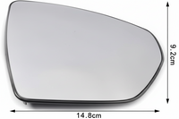 Side Mirror Glass Left LR025209 Compatible With RANGE ROVER EVOQUE (L538) (2011-19)