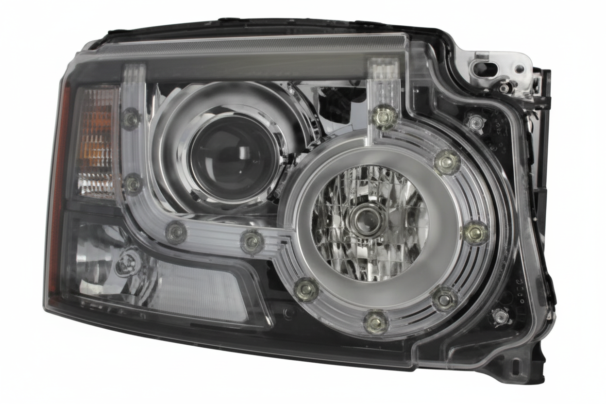 Head Lamp Assembly Left LR023536 & Right LR023537 Compatible With Land Rover Discovery 4 (2010-13)