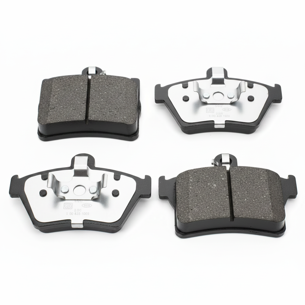 Rear Brake Pad Set 0044201720 Compatible With Mercedes Benz W170