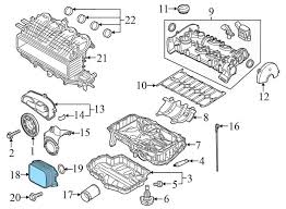Oil Cooler 04E117021B 04E117021C 04E117021K Compatible With AUDI A4 B9 (8W2, 8WC) | A4 / S4 & Q3 (8UB, 8UG) &  SKODA OCTAVIA III (5E3, NL3, NR3) & VW BEETLE (5C1, 5C2) Tag-O-118