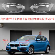 BMW=F20 - 2015-18 - Car Front Headlight Lens Cover Transparent Lamp Shade Headlamp Lens Cover compatible for BMW F20 2015 - 2018.