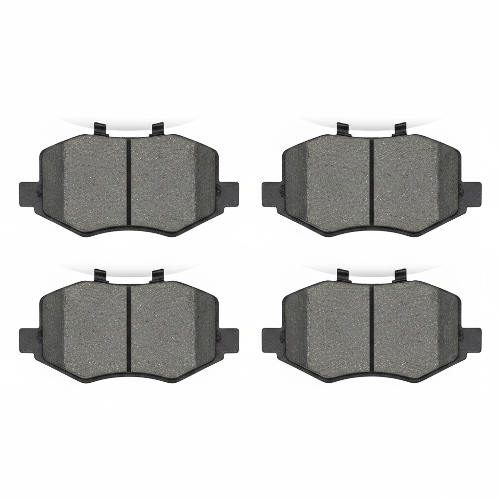 Rear Brake Pad Set 0004205202 Compatible With Mercedes Benz W167