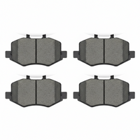 Rear Brake Pad Set 0004205202 Compatible With Mercedes Benz W167