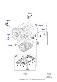 Transmission Oil Pan LR114012 1102298041 8P75XPH Compatible With Land Rover Jaguar Hybird