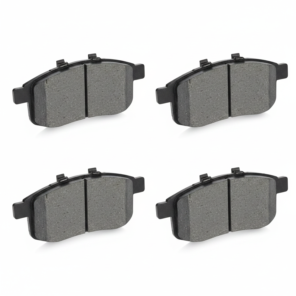 Rear Brake Pad Set 0004205202 Compatible With Mercedes Benz W167