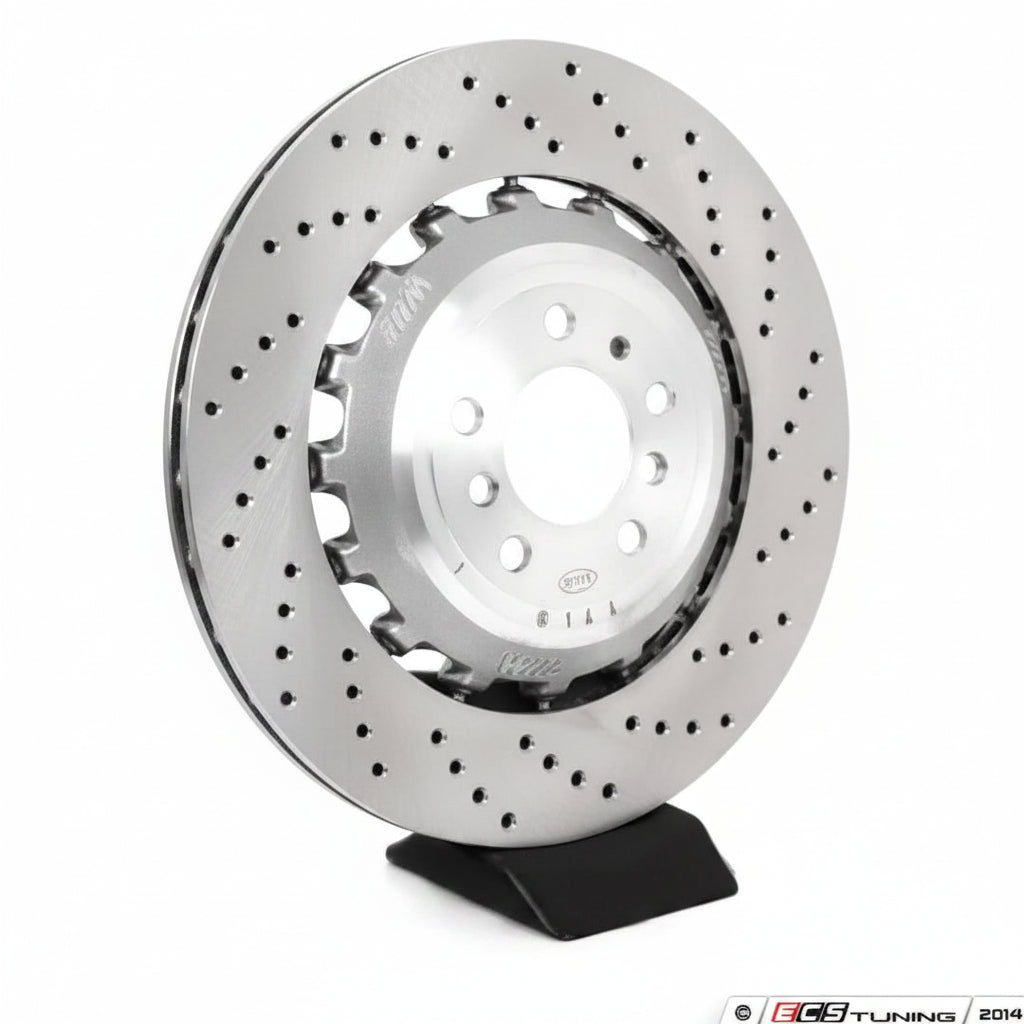 Rear Brake Disc Right 34212284104 & Left 34212284103 Set Compatible With BMW 5 Series F10 & 6 Series F06