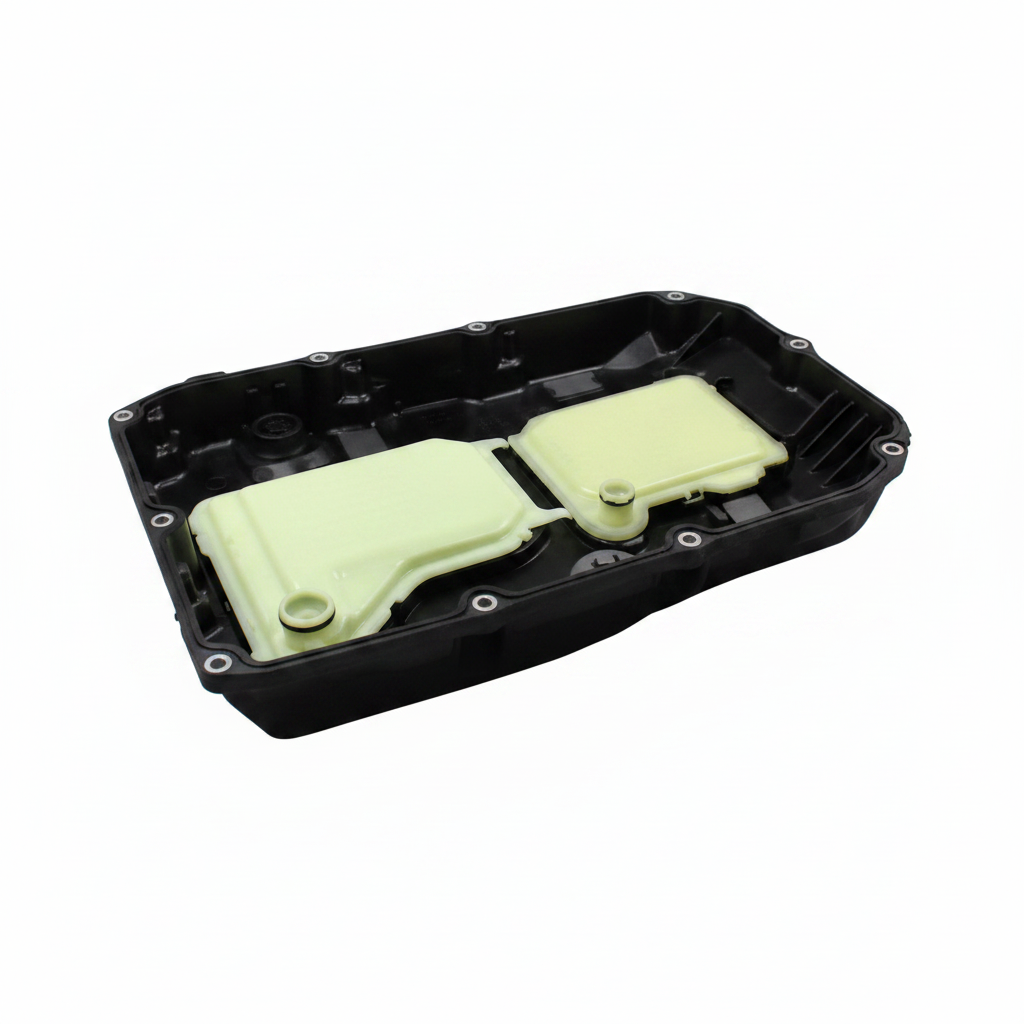 Transmission Oil Pan-New Version A7252703114 Compatible With  Mercedes w205 c300 s205 cls550 e400 glc300